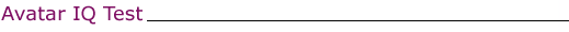 avatar-iq-test